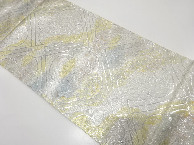 JAPANESE FUKURO OBI / WOVEN FLORAL SARASA